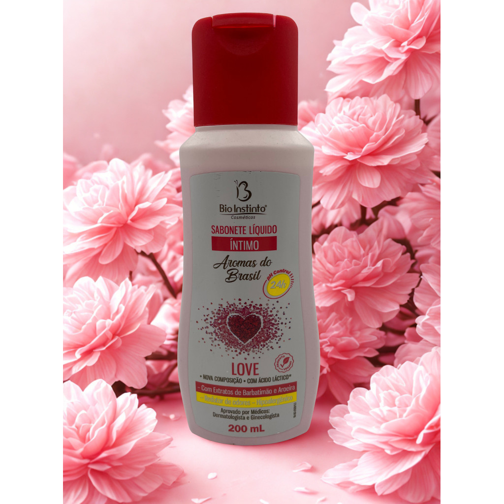 Love Barbatimão & Aroeira Bio Instinto – Sabonete com Ação Natural Contra Odores