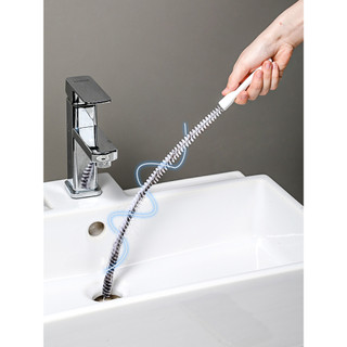 Desbloqueador de tubos para limpeza de pelos de esgoto, escova de limpeza para pia, solução para tubos de água. 4625