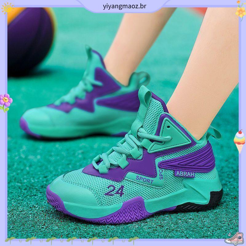kit tênis infantil masculino tênis infantil masculino Sapatos para meninos 2024 Novos tênis de basquete para crianças