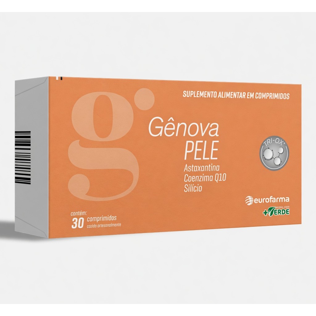 Gênova Pele Suplemento para Pele Saudável C30 – Eurofarma