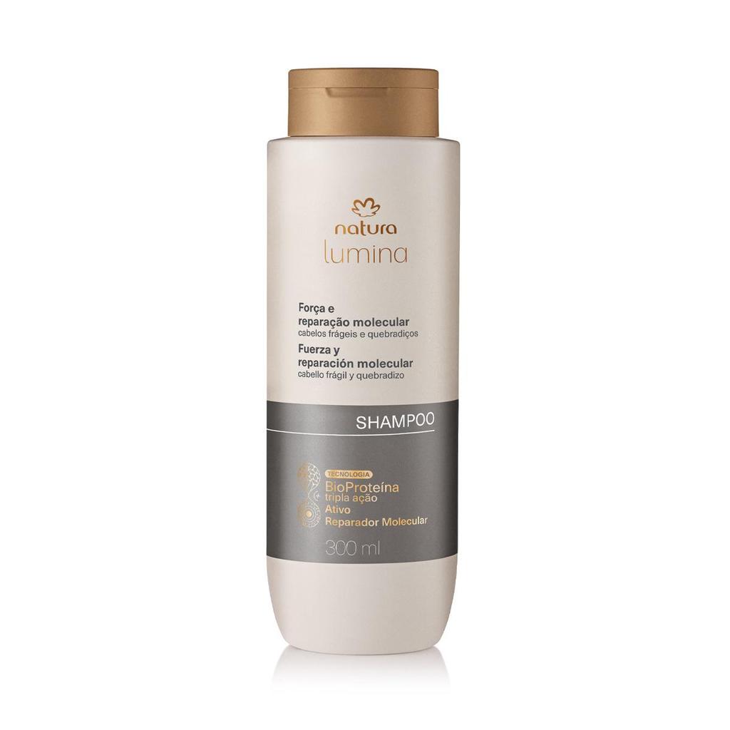 Shampoo Força e Reparação Molecular Natura Lumina 300 ml