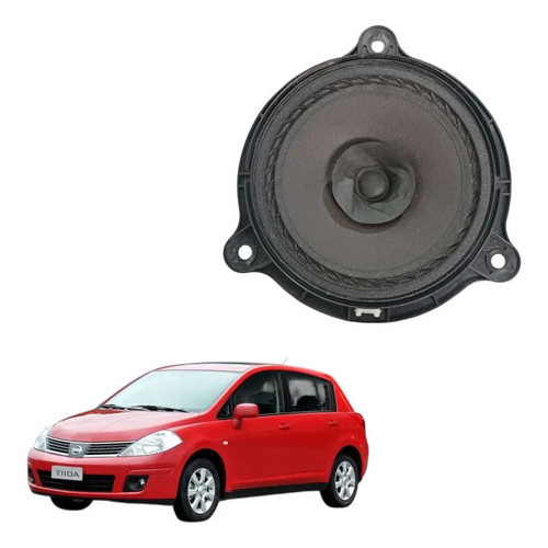 Auto Falante Porta Nissan Tiida D. Direita 2008 A 2013 Preto