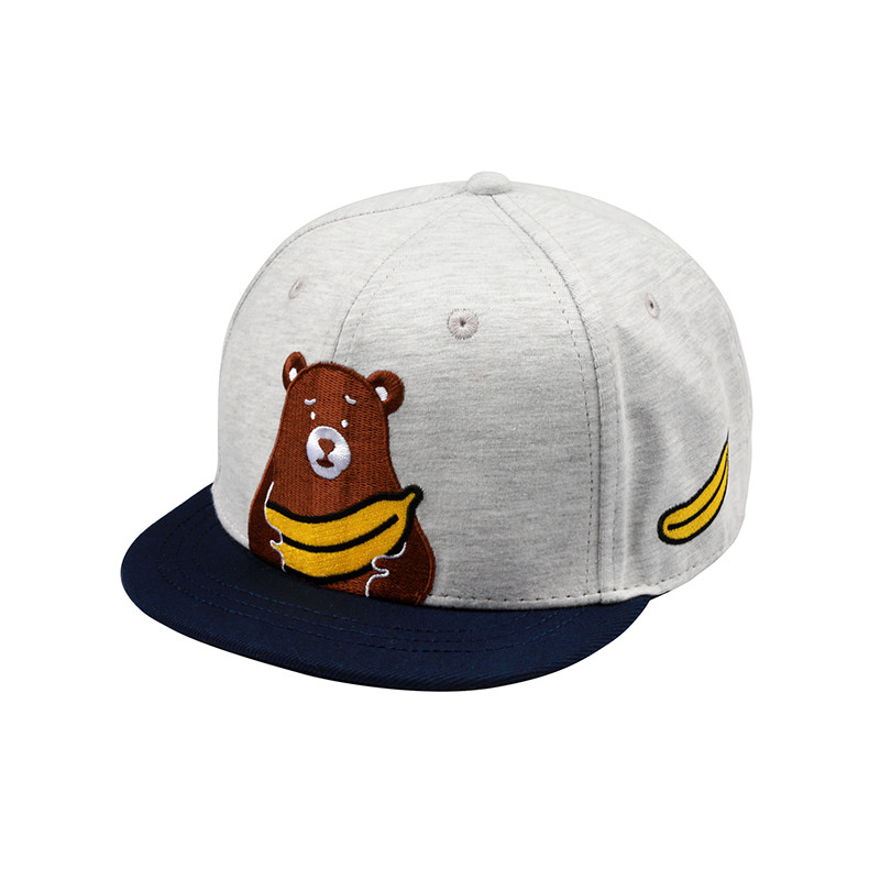 MMLABCREW Loja Oficial UKUMA Hip Hop Trend SNAPBACK Boné de Beisebol de Aba Plana Chapéu de Aba Curta Flor Cinza