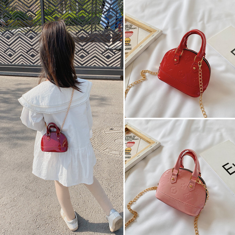 Versão coreana sacos infantis novo estilo moda meninas bolsas moda meninas saco do mensageiro bonito bebê moeda bolsa