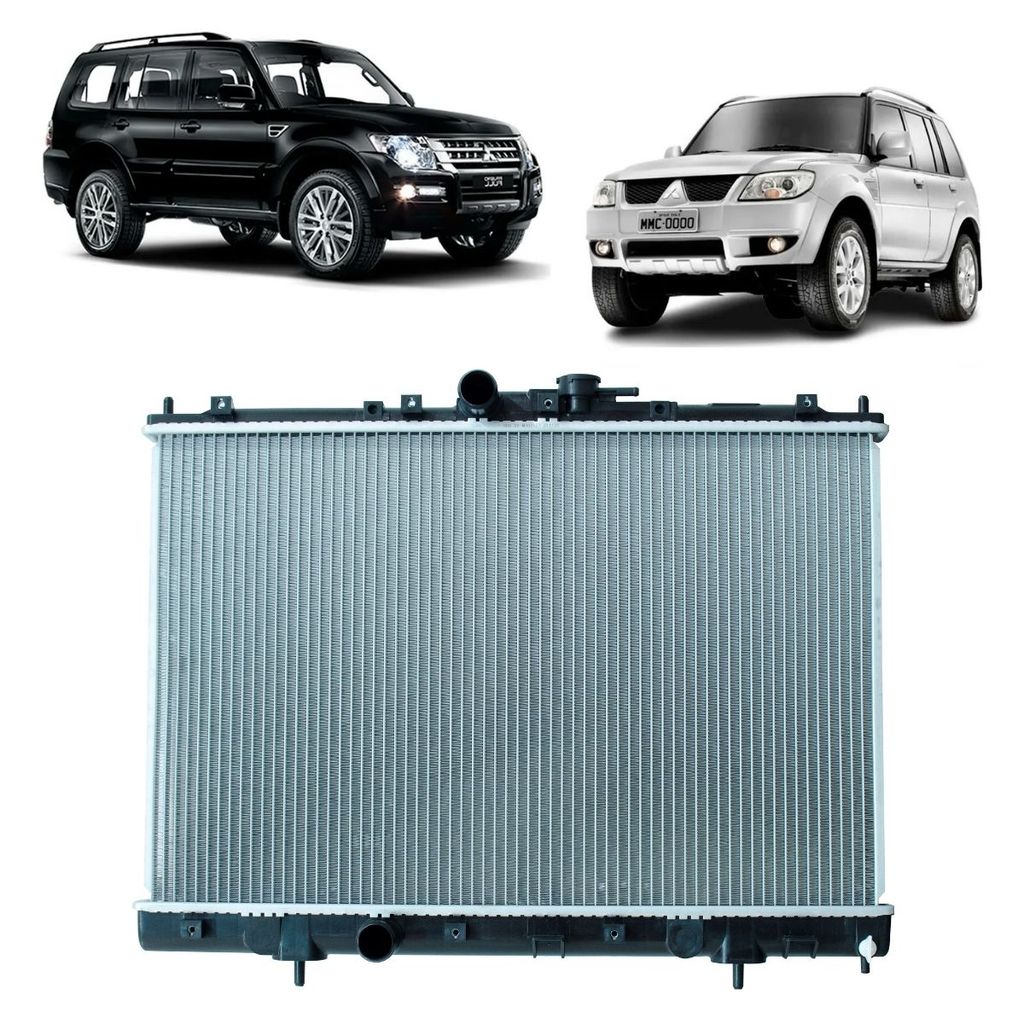 RADIADOR MITSUBISHI PAJEROTR4 2.0 2003> C/AR MEC. PAJERO IO 2.0 1999>2002  C/S  AR MEC.VELOX