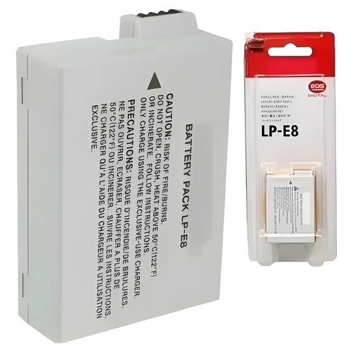 Lp-e8 Compatível Para Canon T2i T3i T5i Kiss X4 X5