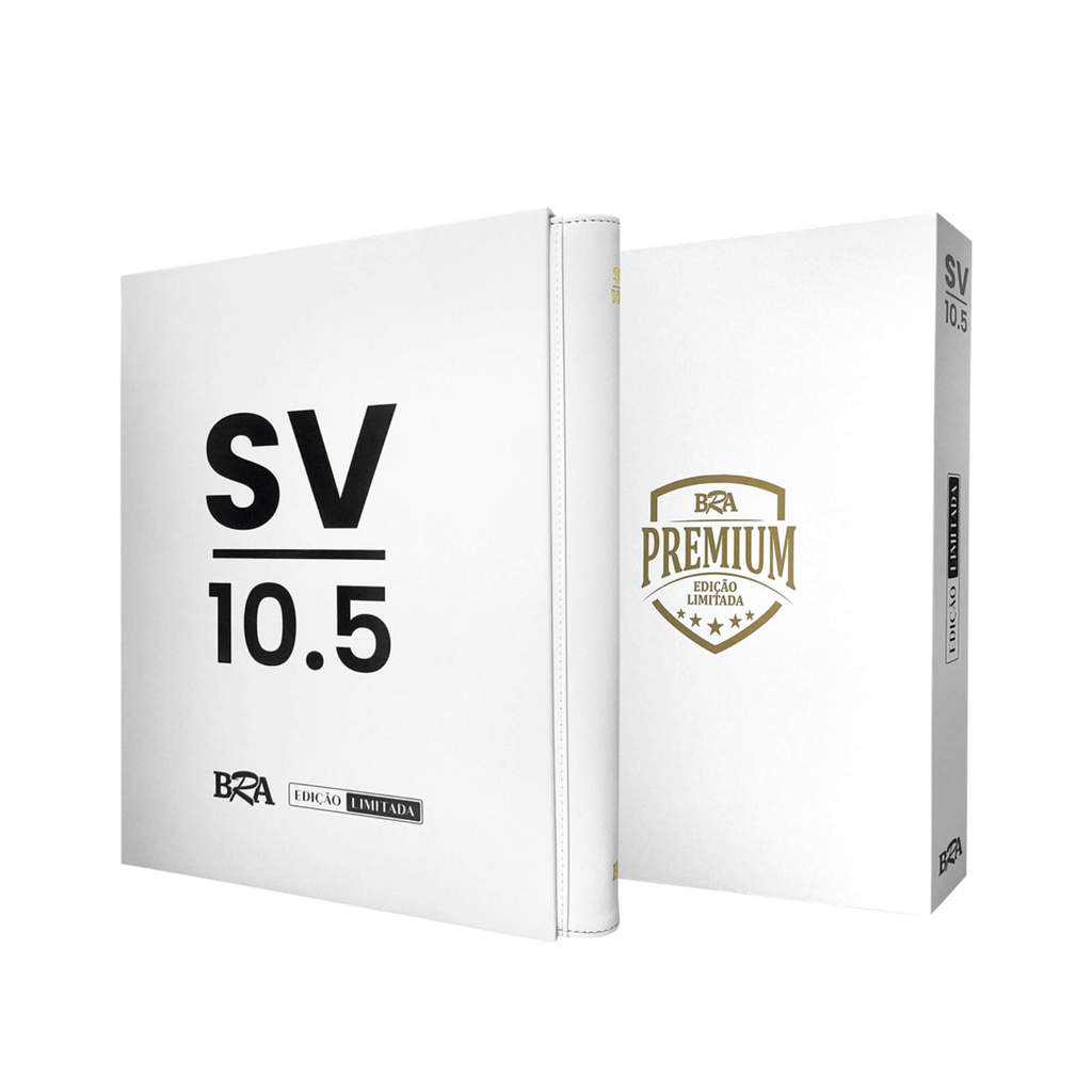 Pasta Premium 3x3 SV10.5 Branca/Preta com 20 Folhas Frente e Verso BRA - BC-2053