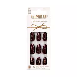 Unha Postiça imPRESS Snowed In - Kiss New York