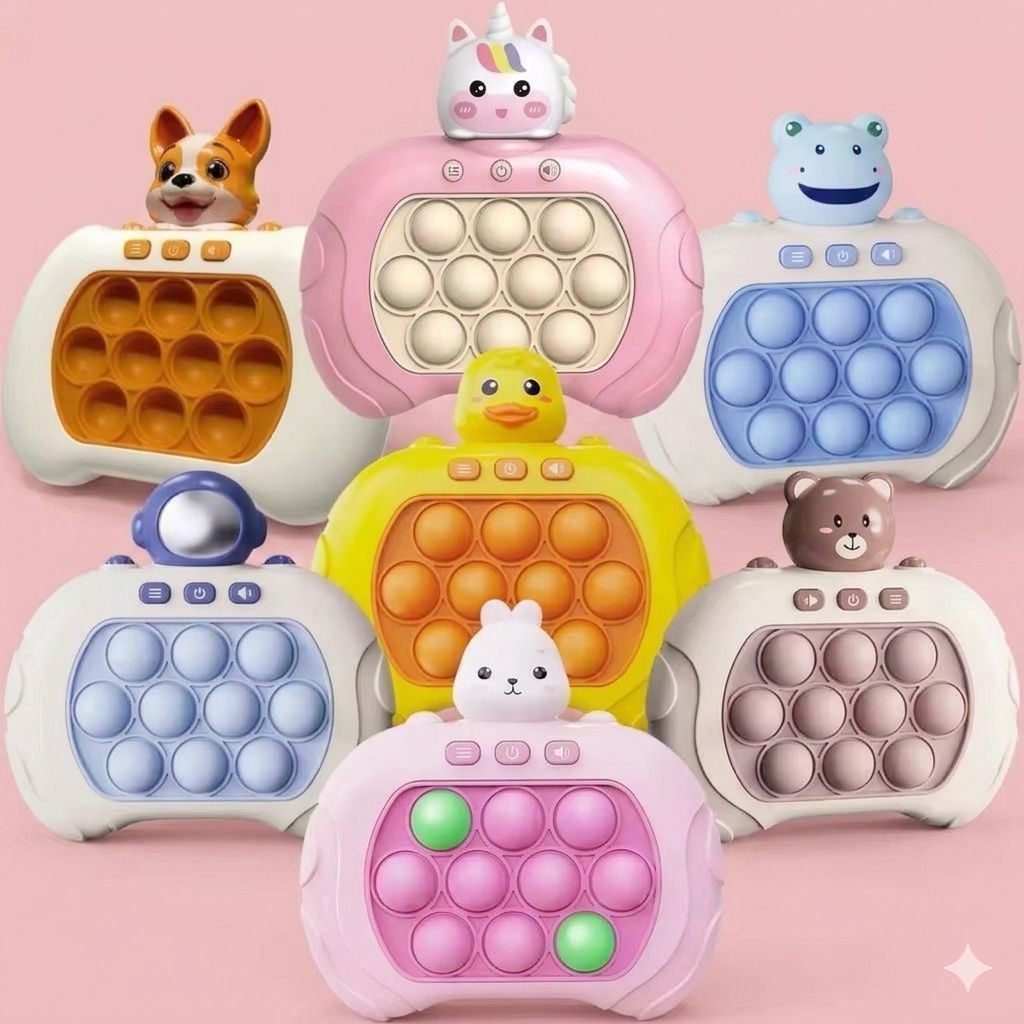 Fast Push Game Pop It Eletrônico Brinquedo Sensorial Anti Stress