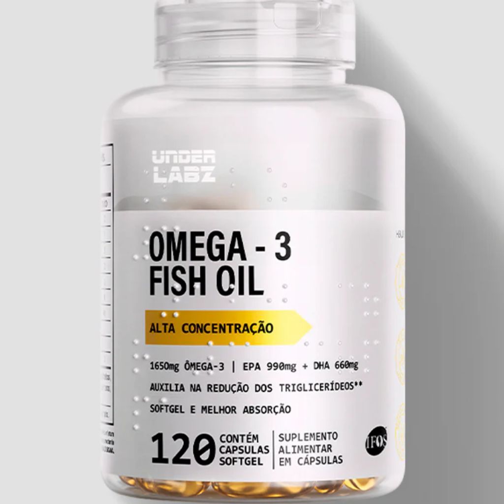 Ômega 3 Clinical Series 120 Capsulas Under Labz