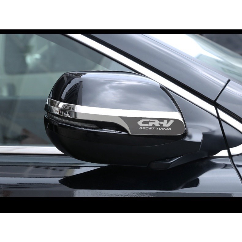 Para HONDA CRV CR-V 2017-2021 Decoração Exterior Estilo Do Carro Chrome Porta Espelho Retrovisor Guarnição Capa Adesivo