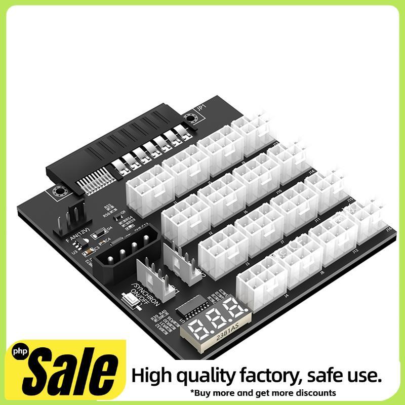 Adaptador De Placa De Fuga De Fonte De Alimentação ATX 12x6Pin Com LED Flash Para 733428-101 720620-B21 830272-B21 72047