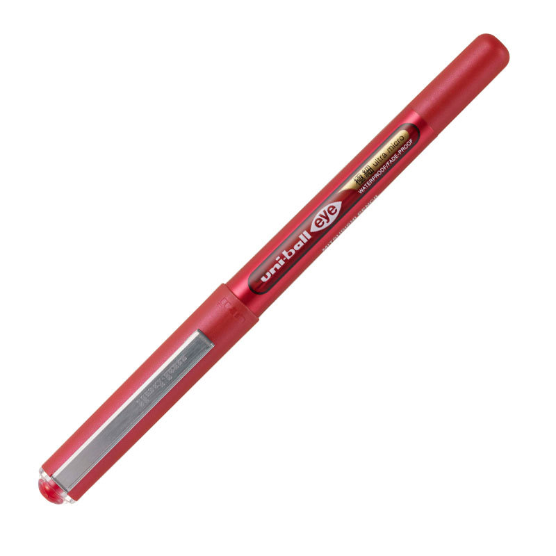 Caneta rollerball 0.38 Eye Ultra Micro UB-150-38 Vermelha Uni-Ball
