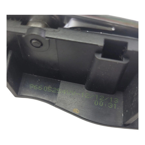 Macaneta Interna Porta Traseira Esquerda Peugeot 208 2011    Preto Traseira