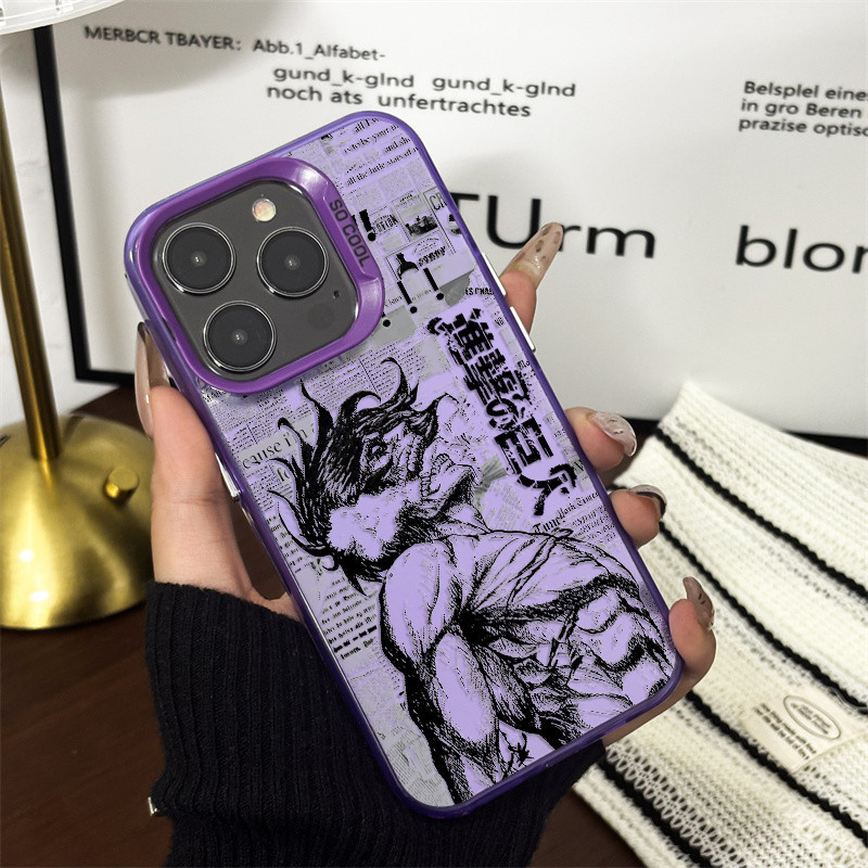 Capa De Telefone Anti-Queda De Ataque Ao Titã Para Redmi 10 12C 13C 9A A2 3 Note Pro 4G 5G Xiaomi Poco IMD