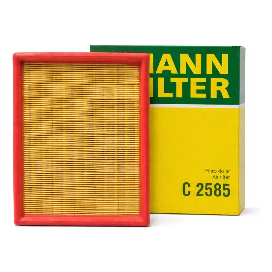 Kit Revisão 3 Filtros Fiat Palio / Strada / Siena / Idea 1.0 / 1.4 Fire (Mann-Filter W6100 + C2585 + WK58)