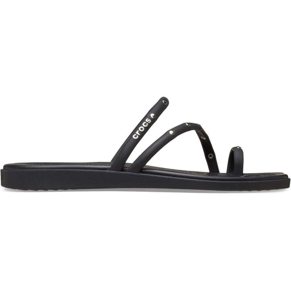 Sandália Crocs Miami Studded Toe Loop Sandal Black