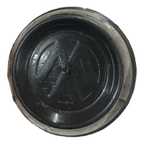 Calota Copinho Centro Roda Vw Fusca Brasilia 1973 1982 Preto