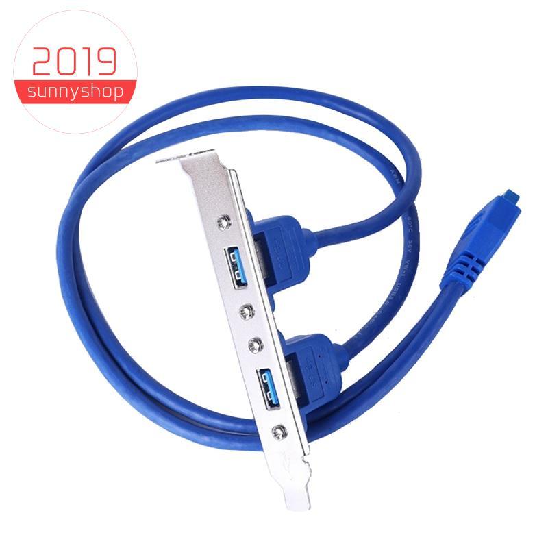 [Bestseller S] Cabo De Extensão De Defletor USB3.0 Duplo De 20 Pinos Para Suporte De Expansão De Painel Traseiro USB 3.0