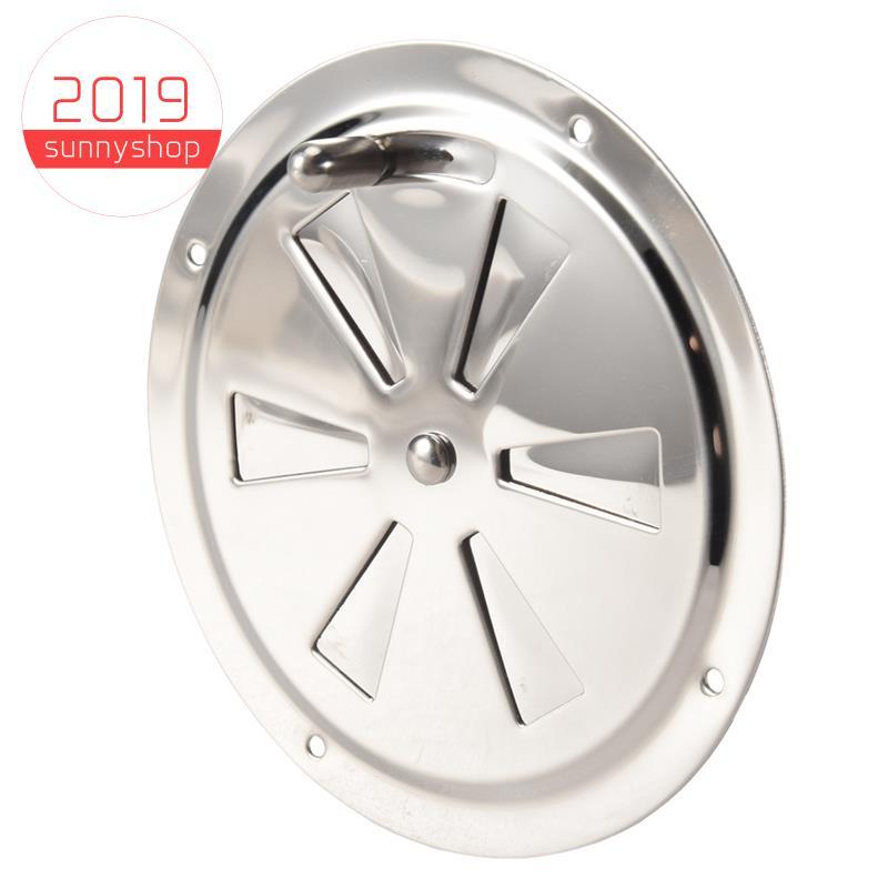 [Bestseller S] Ventilação Com Veneziana De Ar Redonda E Botão Lateral Tampa Da Grade De Abertura Barco Marinho RV 316 De