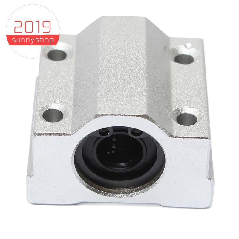 [Bestseller S] SCS10UU Bloco De Bucha Deslizante Com Rolamento De Esferas De Movimento Linear De 10 Mm Prateado