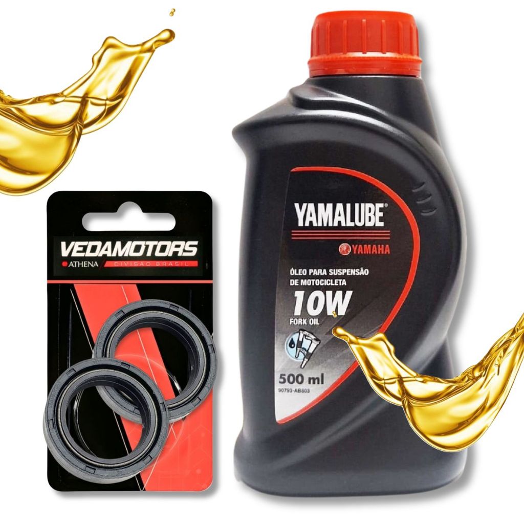 Óleo Bengala Fazer 150 / Nmax 160 / Factor 150 / Ybr 125 Yamalube Fork Oil 10w + Retentores