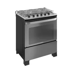 Fogão 5 Bocas a Gás Itatiaia Itachef com Tripla Chama Acendimento Automático e Forno 101L Bivolt