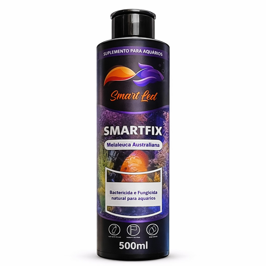 Tratamento para Doenças de Peixes Aquário Melaleuca SmartFix 500ml