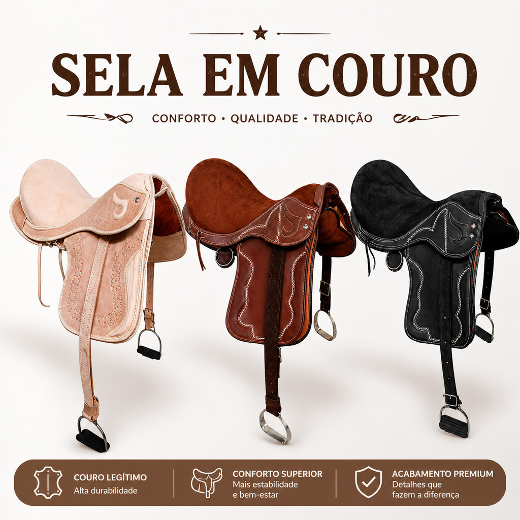 Sela selote barata Vaquejada E Campo Passeio Cavalgada Completa Arriada