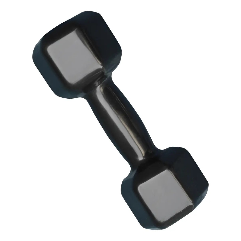 Halter Ferro Sextavado Emborrachado 5kg Academia Treino