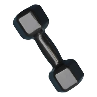 Halter Ferro Sextavado Emborrachado 5kg Academia Treino