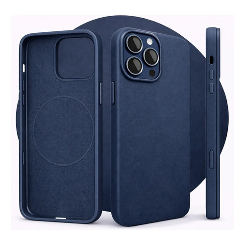 Baratie-Capa Capinha Couro Premium Iphone 11 13 14 15 16 17 Pro Max
