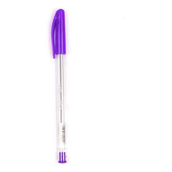 50 Canetas Esferográficas Onda Pro Hex Ponta Média 1.0mm