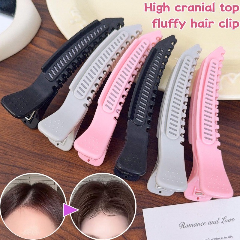 3-1Pcs Fluffy Hair Clip Bangs-Raízes De Cabelo Volumizing Clips-Curling Hairpin-Meninas Cabeleireiro Barbeiro-Ferramenta
