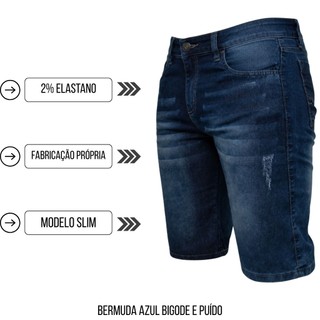 Bermuda Masculina Jeans Variações Tendências 2026 Shorts Jeans Masculino Verão Casual Presente Homem