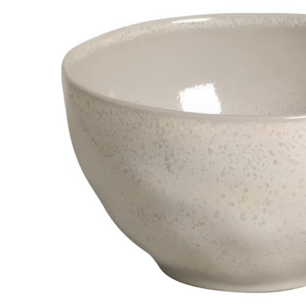 Bowl De Cerâmica Orgânico Latte Off White 558mL Porto Brasil - Original — imagem 2 de 2