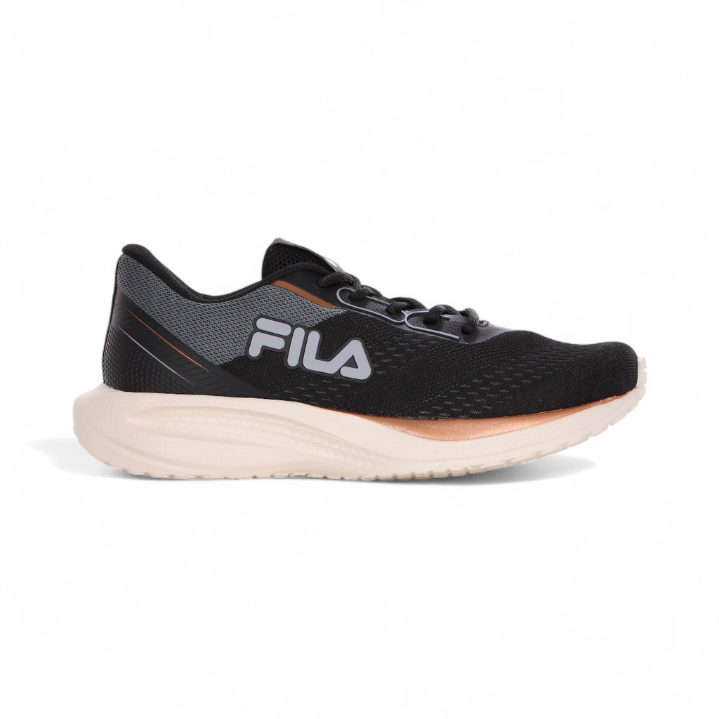 Tênis Fila Rise Up Preto Cinza e Cobre - Feminino
