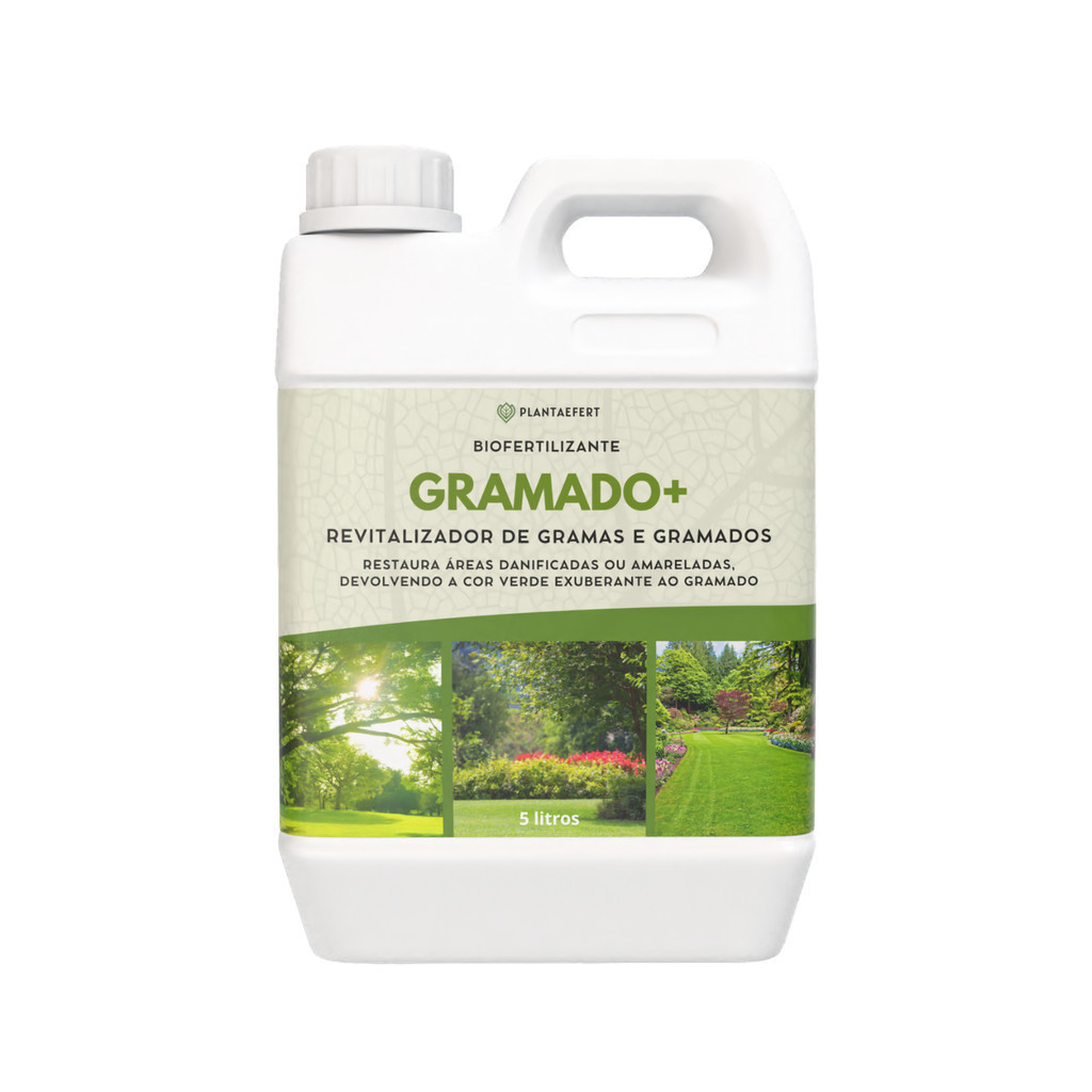 Adubo Npk Grama Biofertilizante Completo Para Gramados 5 Litros Enraizamento Forte Nutrição Completa Reforço Orgânico