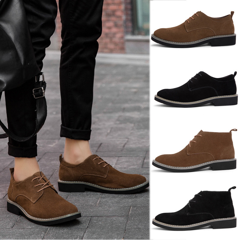 Chelsea sapatos de carga masculinos 2023 novo estilo Casual sapatos de negócios camurça baixo-topo estilo britânico All-