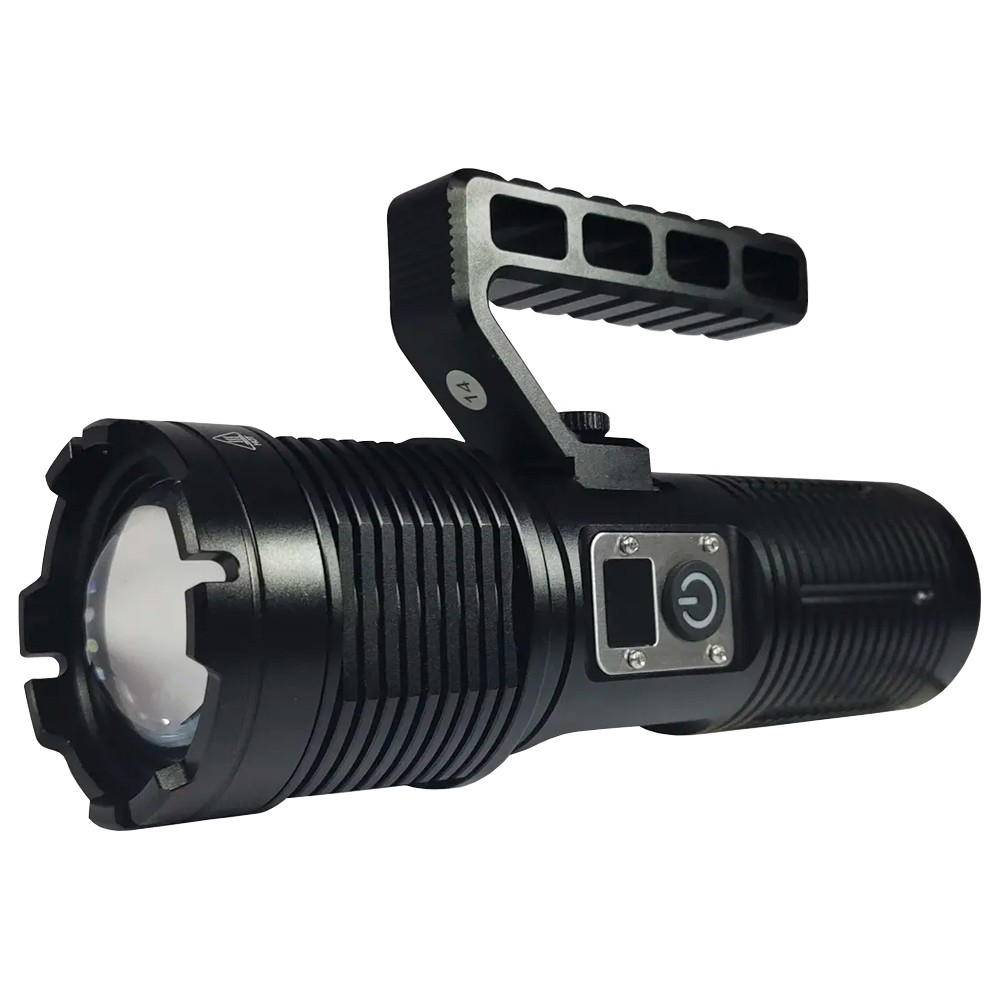 Lanterna Led Holofote Medidor de Bateria JY9855 - JYX