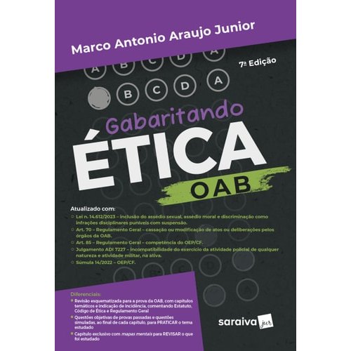 Livro Gabaritando Ética OAB de Marco Antonio Araujo Junior 7979778