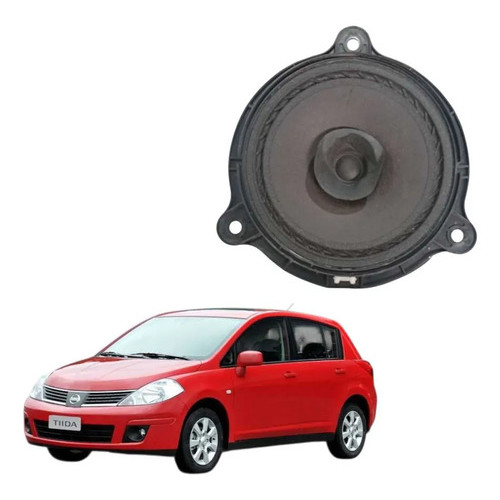Auto Falante Porta Nissan Tiida T. Direita 2008 A 2013 Preto