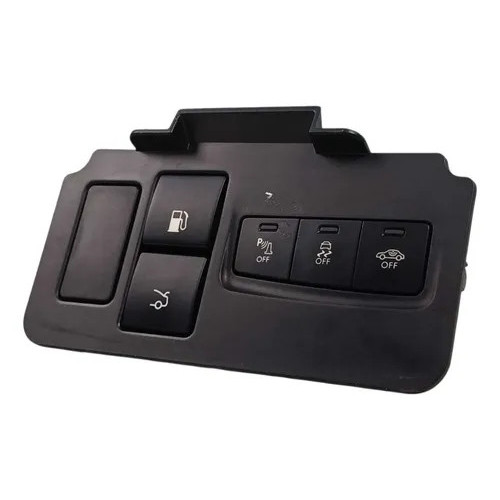 Moldura Botoes Painel Citroën C4 Lounge 2015 9674775977 Preto