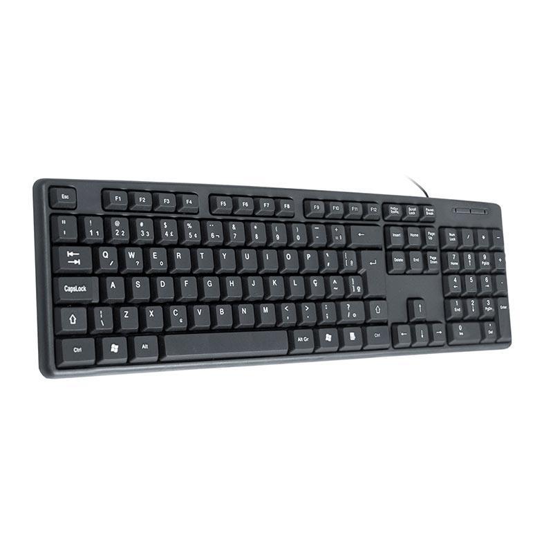 Teclado Membrana K-Mex KB-3728, ABNT2, Preto, KB3728U0001CB0X