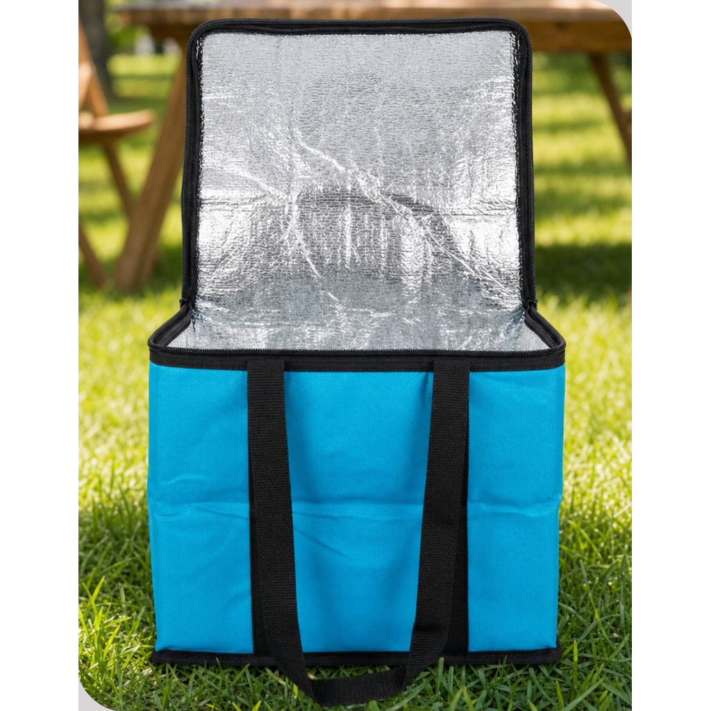 Bolsa Termica 26L Western Frosty Azul Cooler Praia Viagem Bebidas Alimentos Grande