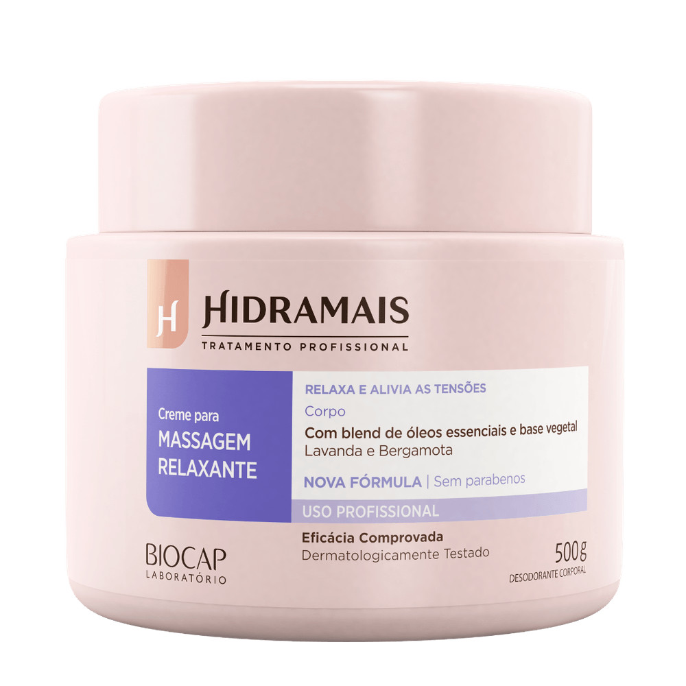 Imagem Creme Para Massagem Relaxante 500g