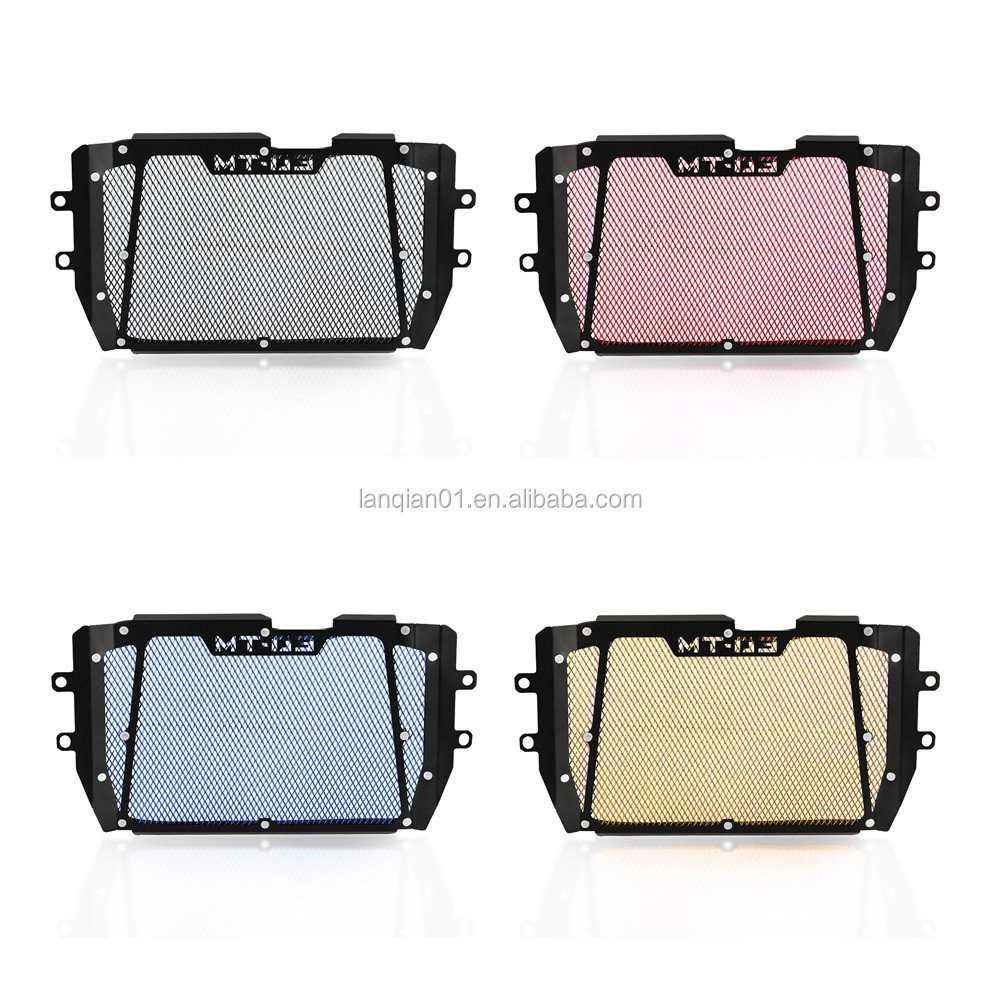 Para YAMAHA MT-03 2015-2025 2024 Acessórios de Motocicleta em Alumínio Protetor de Radiador Grelha de Proteção YBKN