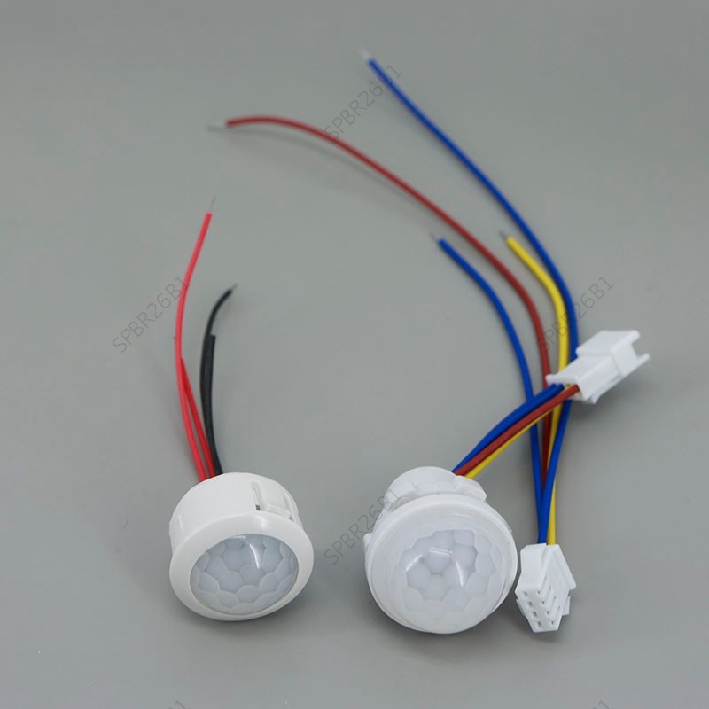 AC 220v Ou DC 12V 24V PIR Movimento Infravermelho Lâmpada Automática Sensor Detector IR Interruptor De Controle De Luz C