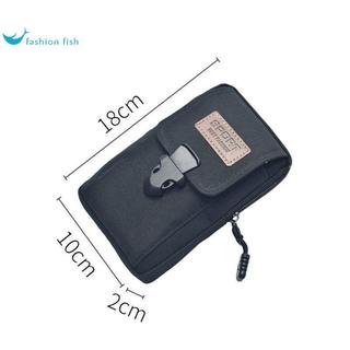 2026 novo estilo à prova dwaterproof água Oxford pano cintura saco do telefone móvel masculino usar cinto 22cm ao ar liv