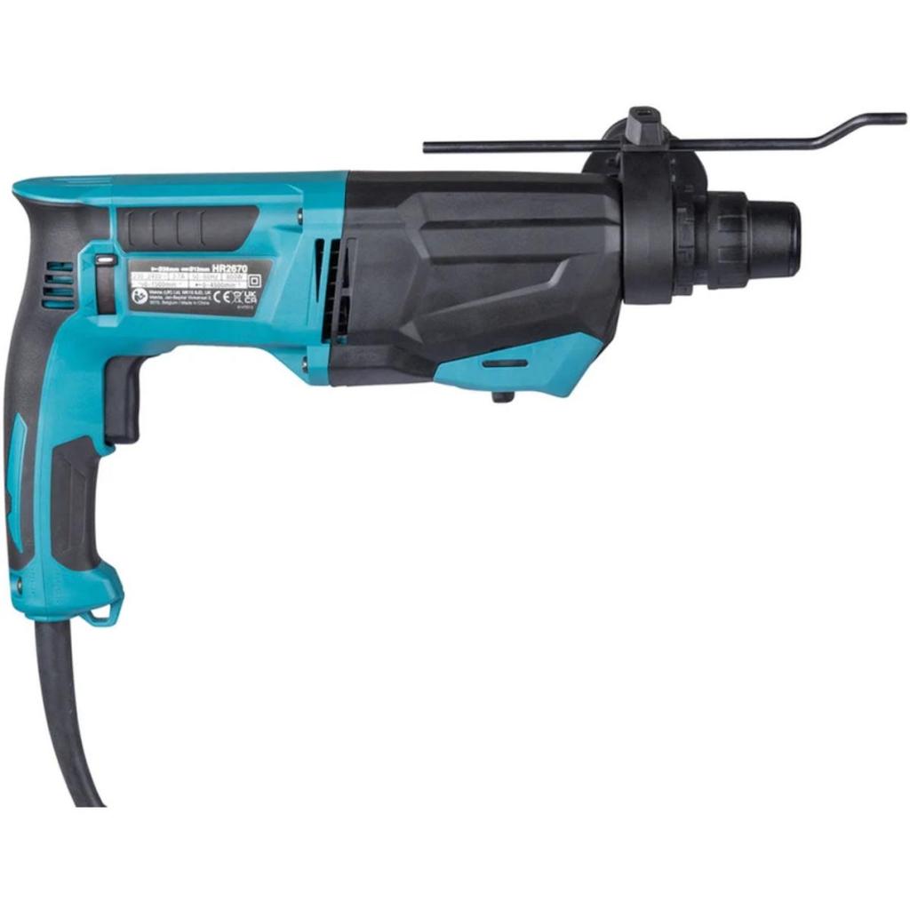 Martelete Perfurador Rompedor Makita HR2670 800W SDS Plus · foto 2